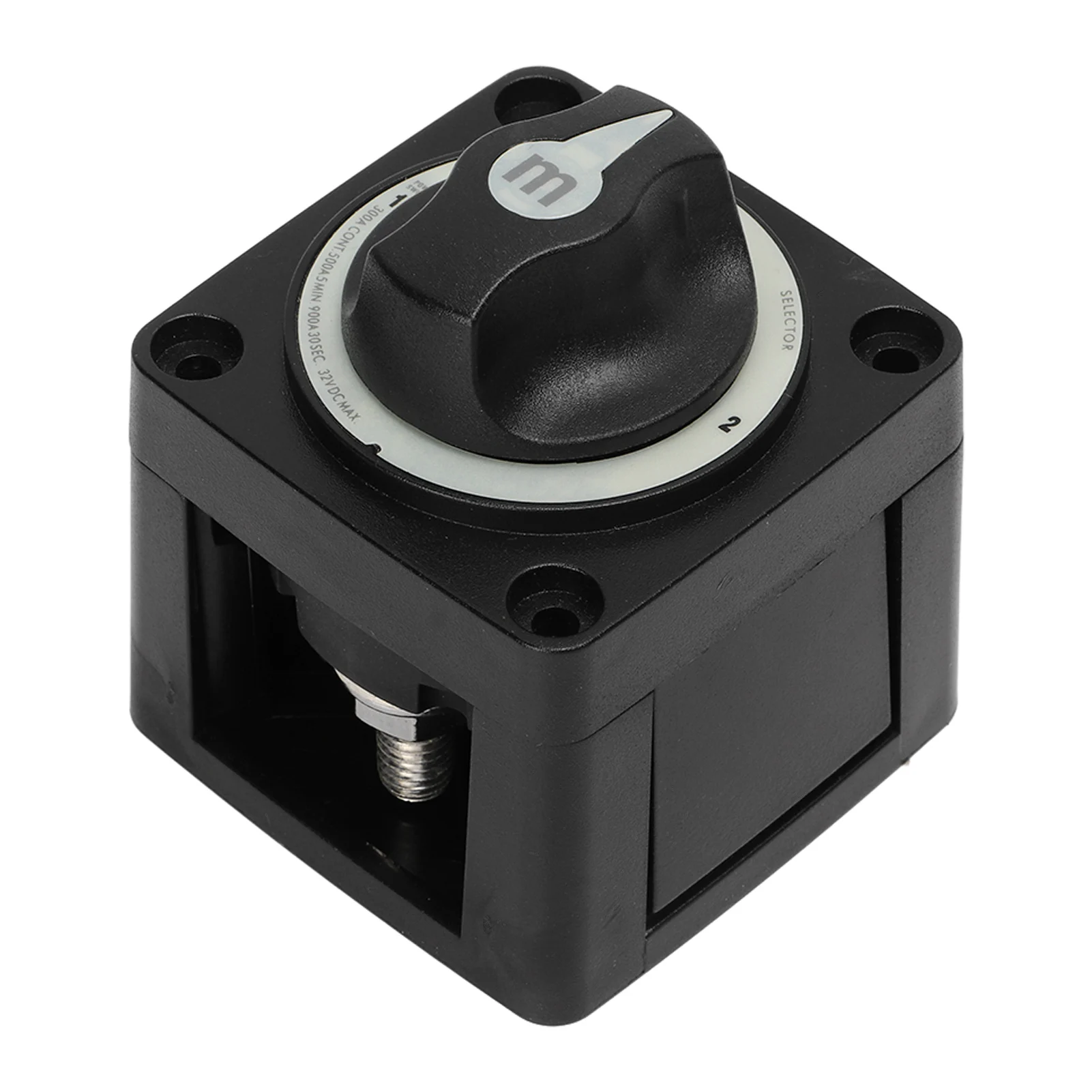 300A Battery Selector Switch Heavy Duty 3 Position Marine Battery Cut Off Switch for RV Boat