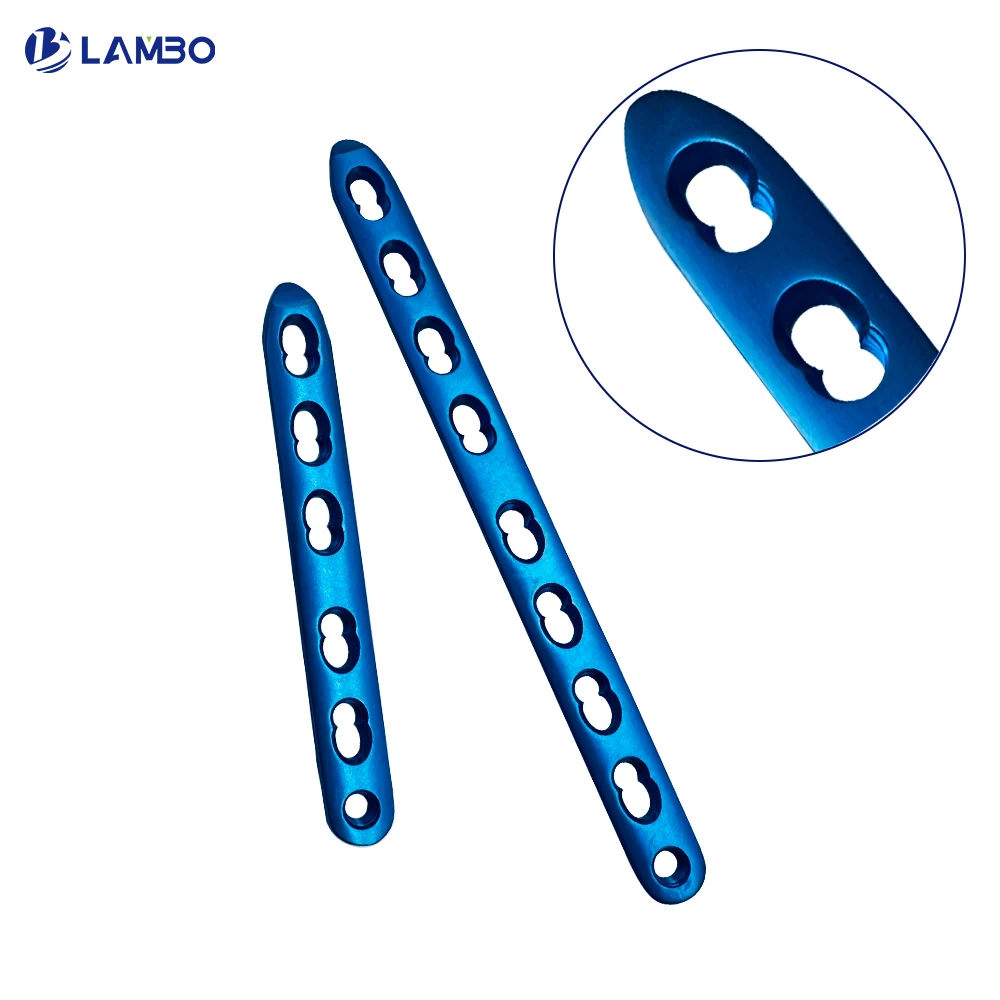 

2.4mm Titanium Locking Plate, Mascotas Veterinary Orthopedics Implants, Surgical Instruments, Pet Products, Dog Accessories