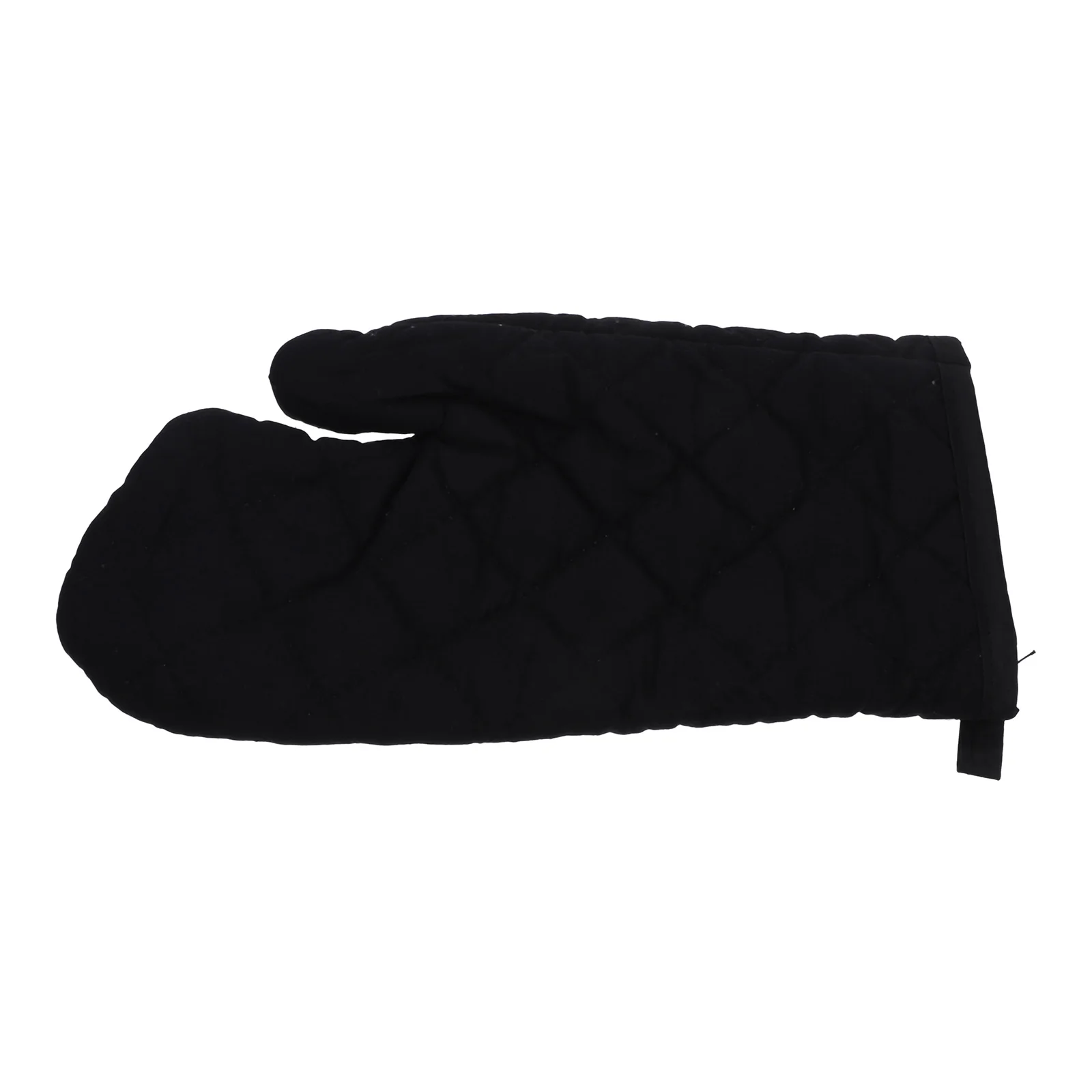 

Anti-scalding Cotton Black Heat Resistant Microwave Oven Baking Pot Holder Set Kitchen Baking Gloves Safety Cooking