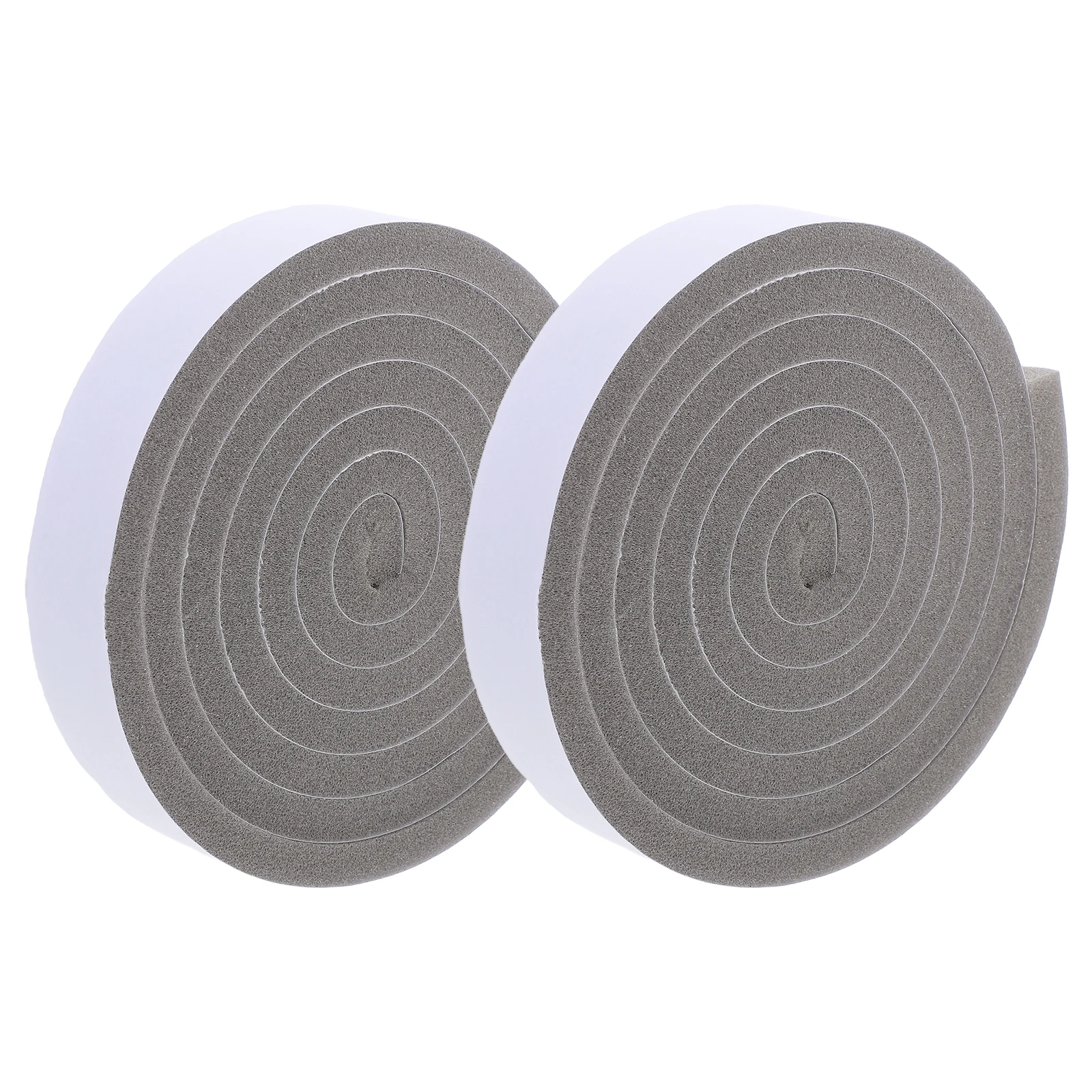 

2pcs Gray 10x30x2000mm Foam Soundproof Strips Door Window Seals Weatherstripping Draft Stopper Insulation Seal Strip Gaps Tapes