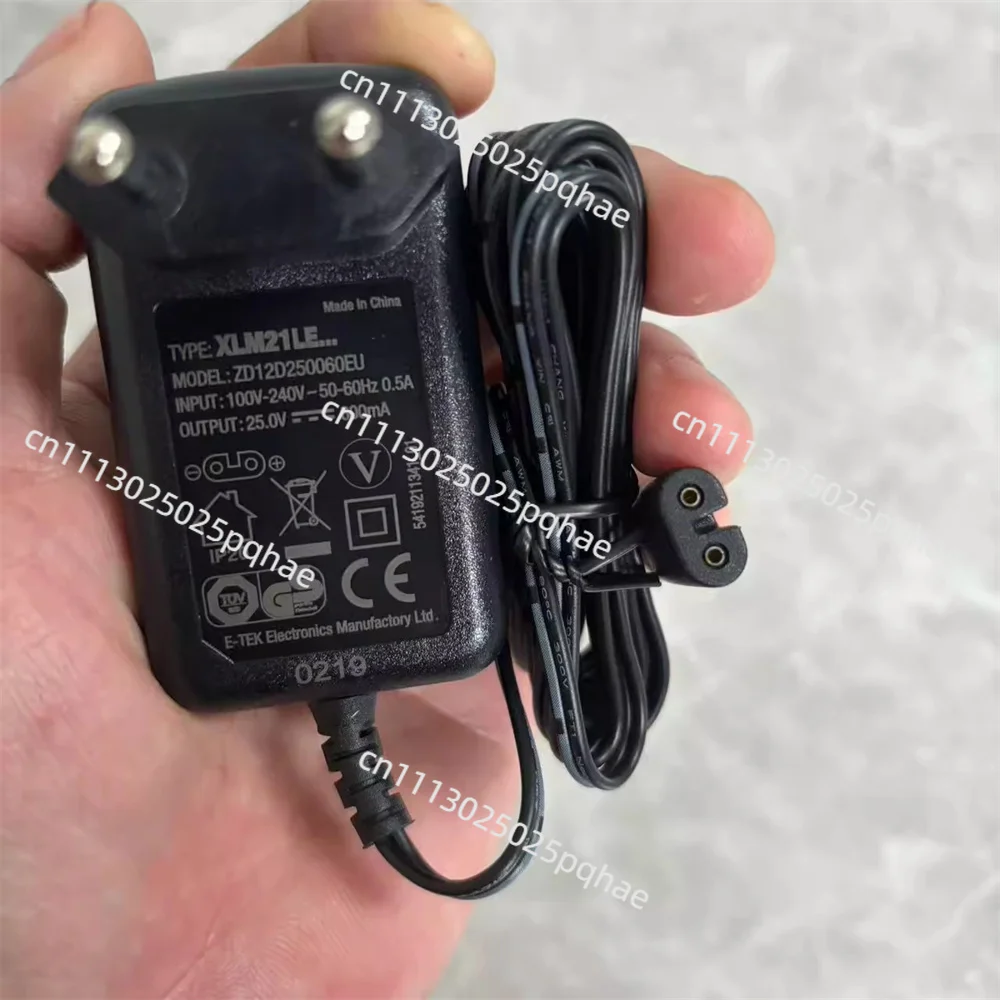 Charging cable for JIMMY Lexy vacuum cleaner power adapter European standard ZD12D250060EU 25V 0.6A charger cable