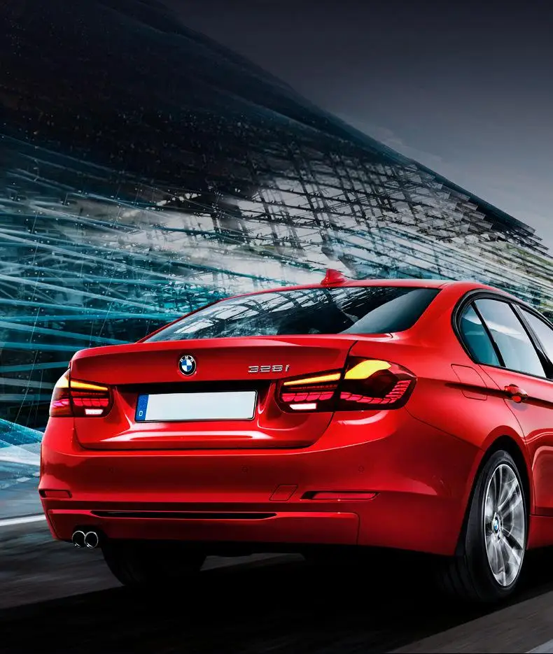 

STLFRed Modified Taillights Are Suitable for 2013-2019 BMWs 3 Series F30 Taillights Dragon Scale Taillights