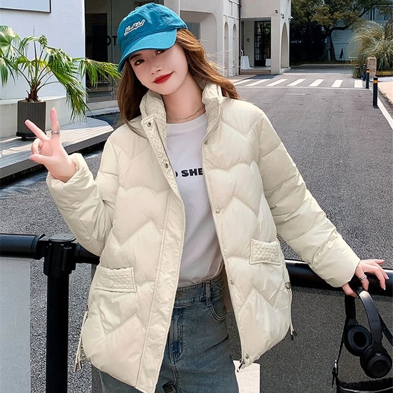 2023 New Winter Jacket Women Parkas Down Cotton Jacket Parkas Female Casual Loose Waterproof Overcoat Outerwear