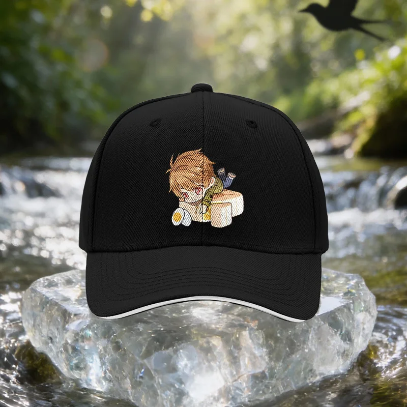Milk Cheese And Egg Sandwich Baseball Cap Unisex Easy Lightweight Adjustable Outdoor Sun Hat Suitable for Travel, Parties, Birth