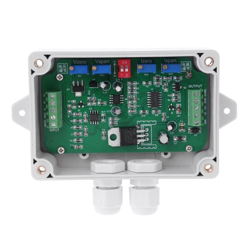

547b Усилитель нагрузочной нагрузочной ячейки для взвешивания для постоянного тока 12-24 В 4-20 м.
