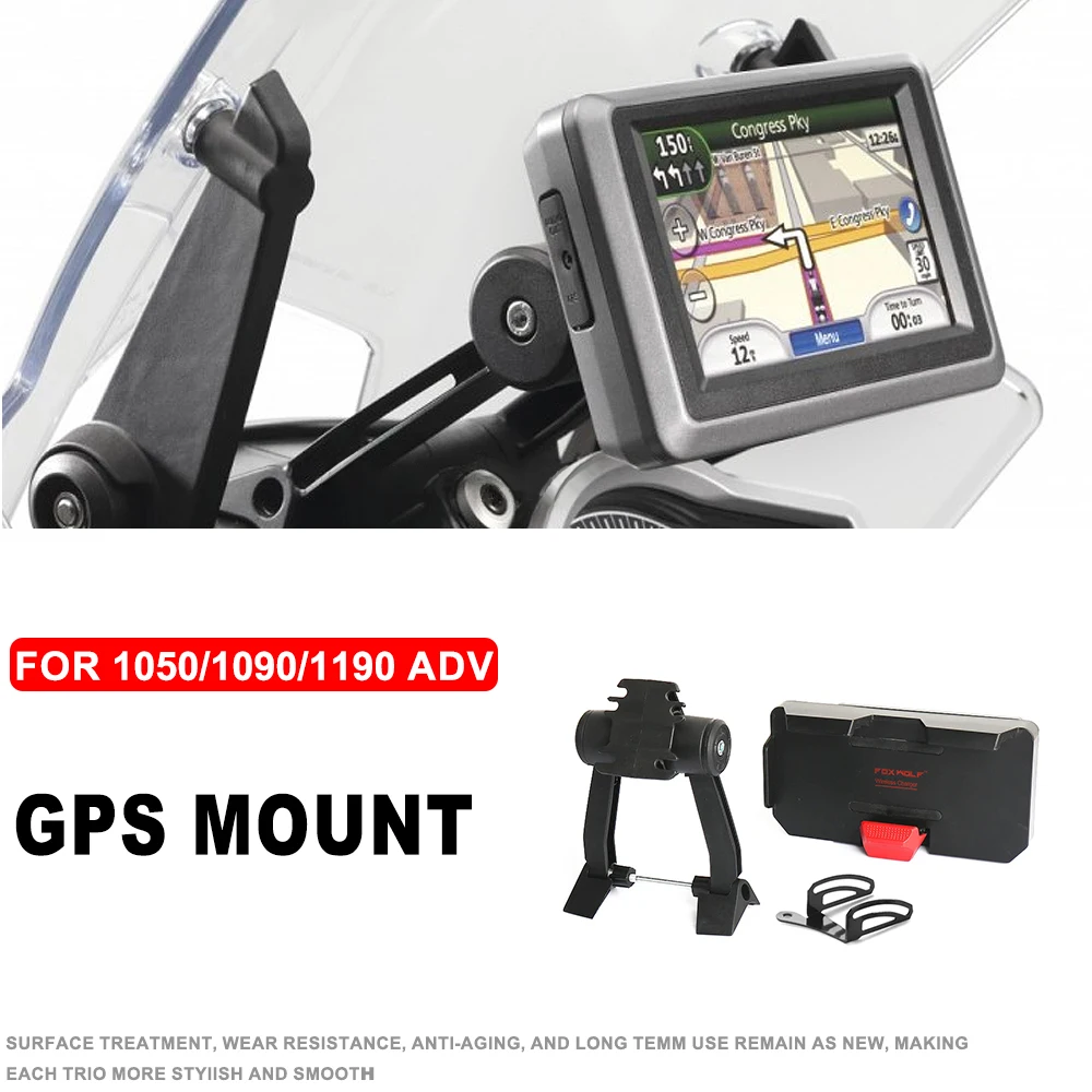 

NEW Motorcycle Fit for 1190/1090/1050 Adventure R/L/ADV Motorcycle GPS Mount Phone Bracket Clip Navigation Bracket Holder