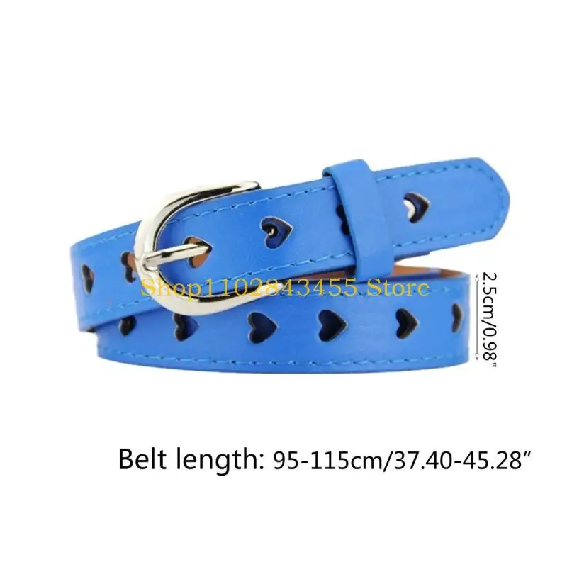 49MC creux coeur ceinture femmes ceinture Cowgirl boucle ceinture en ceinture jean ceinture