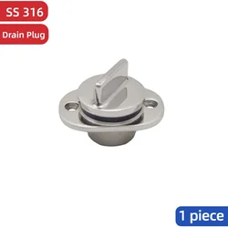  Stainless Steel 316 Marine Grade Boat Drain Plug