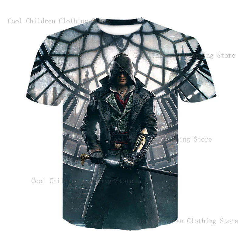 Game Assassin Creed Legends T-shirts 3D Print Men Women Short sleeve O-neck Tshirts Hip Hop streetwear Fashion Casual Top Tee