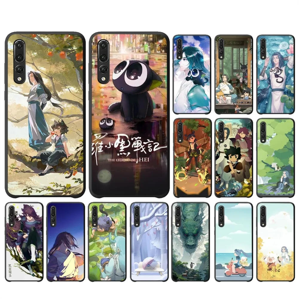 The Legend of LUOXIAOHEI Phone Case For Huawei P 8 9 10 20 30 40 50 Pro Lite Psmart Honor 10 lite 70 Mate 20lite