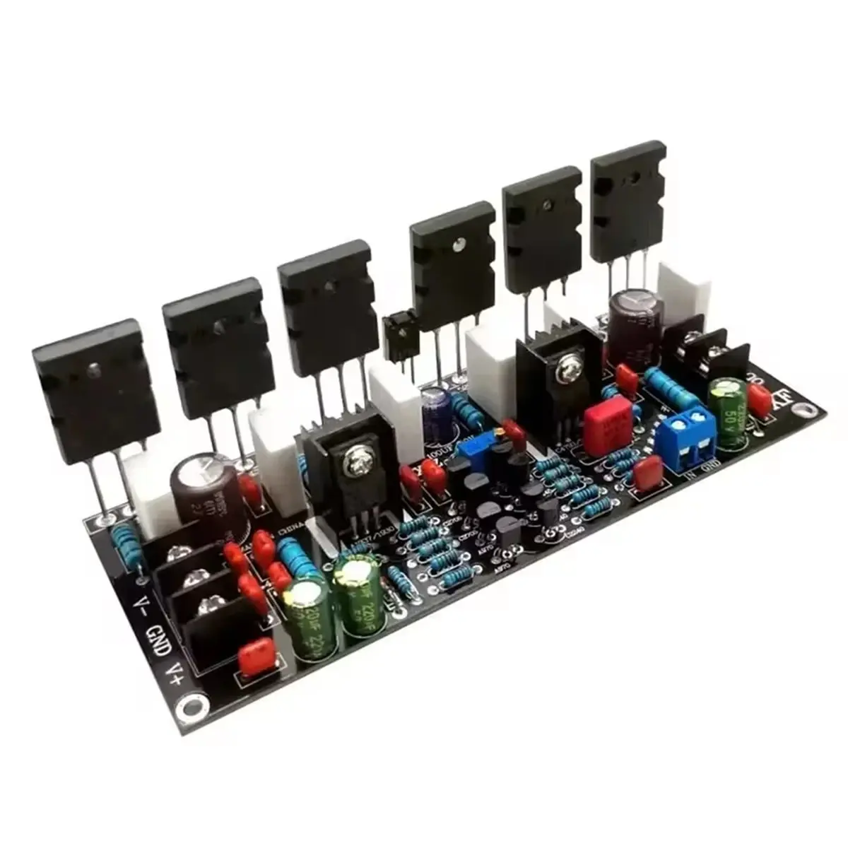 SCLS Upgraded Version 300W Mono Power Amplifier 5200+1943 20V-90V High Power Tube Amp Board