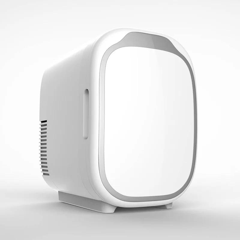 ثلاجة سيارة 6 لتر سيارة عائلية ثنائي الغرض ثلاجة تجميل صغيرة التحكم في درجة الحرارة