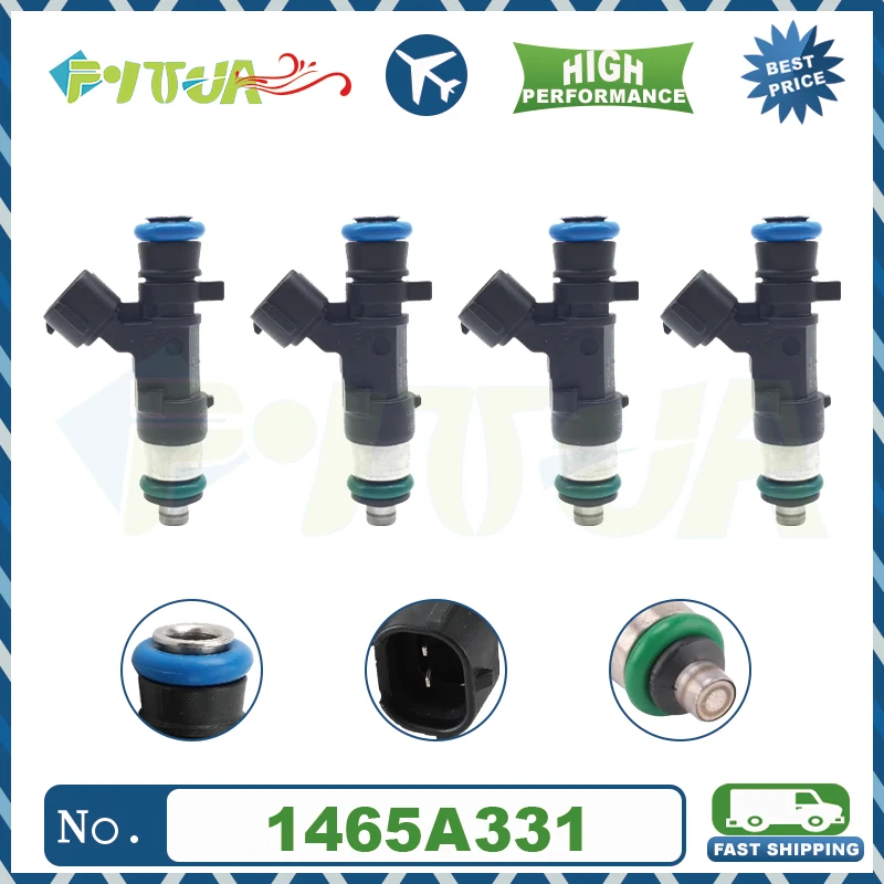 

4pcs Fuel injector 1465A331 for Mitsubishi Colt 1.3L Xpander Lancer 1.5L ASX 1.6L 2002-2017