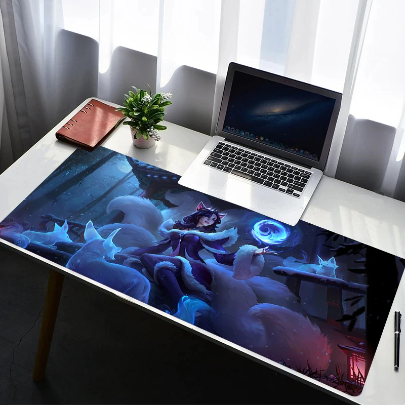 

Mouse Pad Non Slip L-league of Legends Rubber Mousepad Laptop Gamer Cabinet Keyboard Pad Office Computer Gaming Desk Mouse Mat
