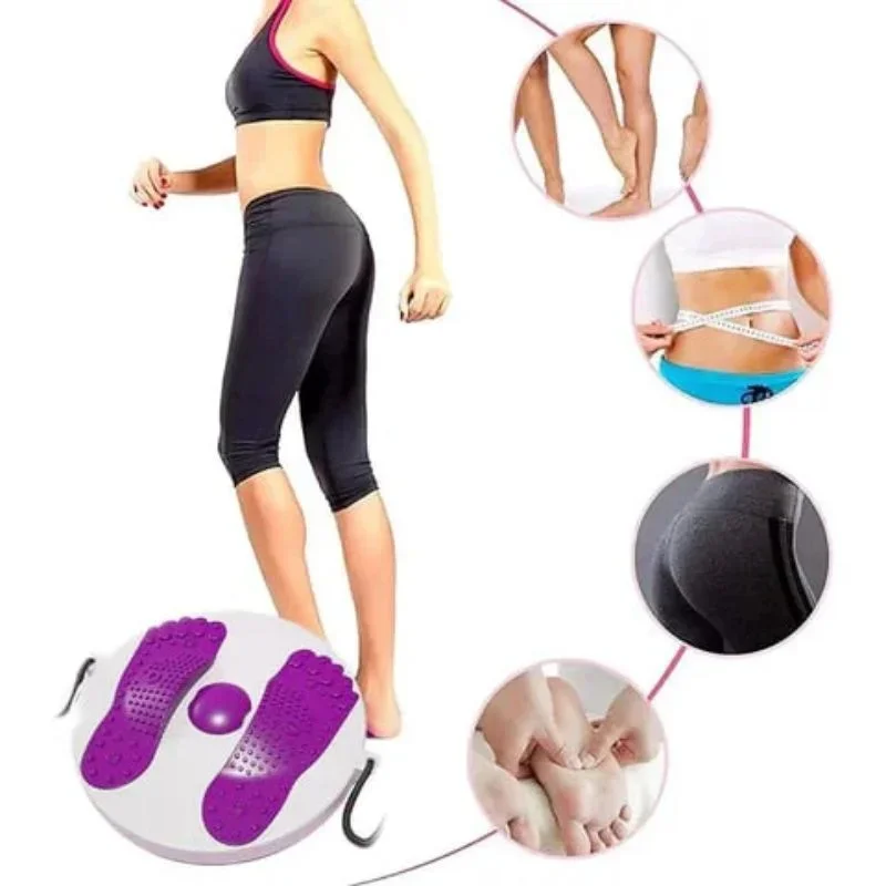 Waist Twisting Disc Balance Board Fitness Equipment for Home Body Aerobic Rotating Sports Magnetic MassagePlate Exercise Wobble