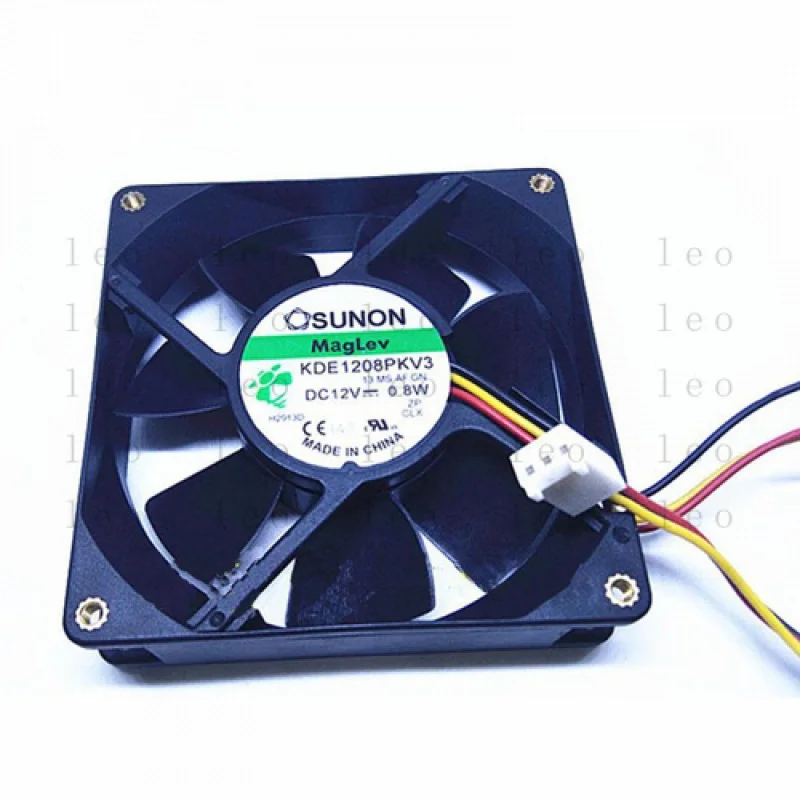 

YY Sunon KDE1208PKV3 13.MS.AF.GN DC12V 0.8W 3-Wire 80*80*20MM Cooling Ventilateur