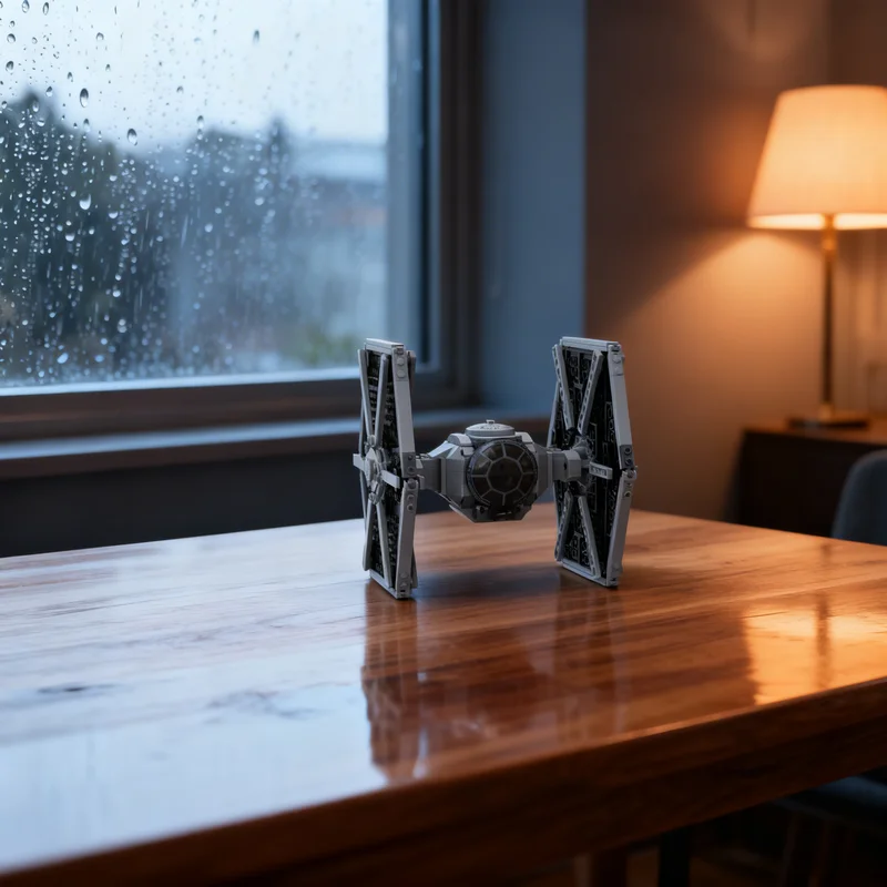 

456pcs MOC TIE Fighter Updated Star Battle Model Building Blocks Construction Christmas Gifts Toy Creative DIY Idea Brick Toys