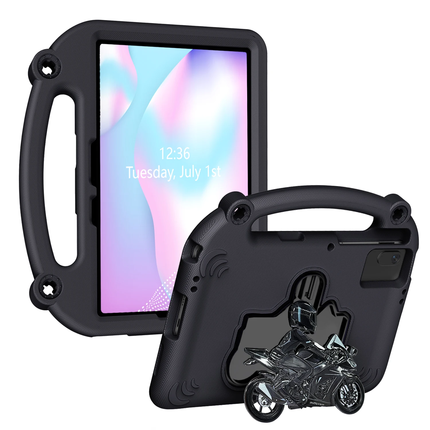 

Чехол-подставка из ЭВА для Samsung Galaxy Tab A11 A9 Plus S11 S10 Lite S9 FE S8 S7 S6 Lite A7 10.4 S5e S6 Kids Cover с держателем для рук