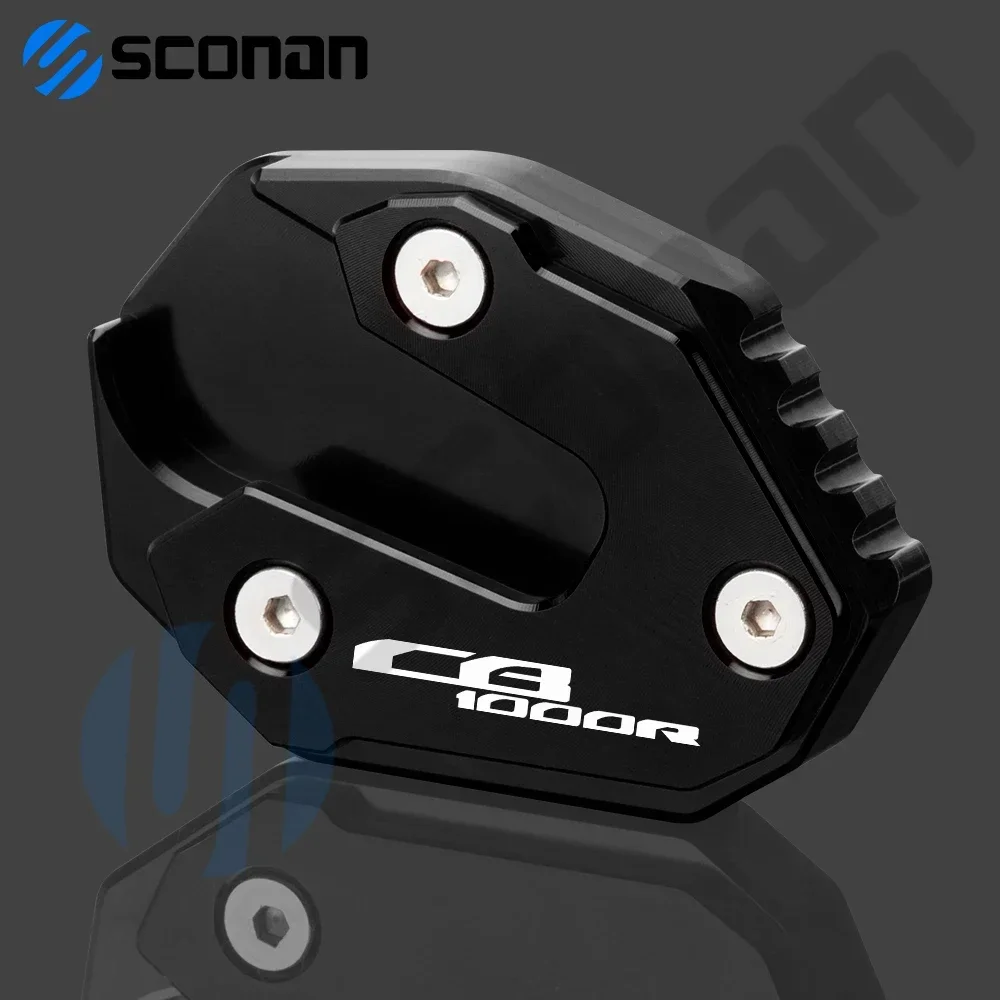 ل CB1000R CB 1000R CB1000 R 2018-2020 2021 2022 دراجة نارية الملحقات مسنده القدم الجانب حامل تمديد وسادة دعم لوحة