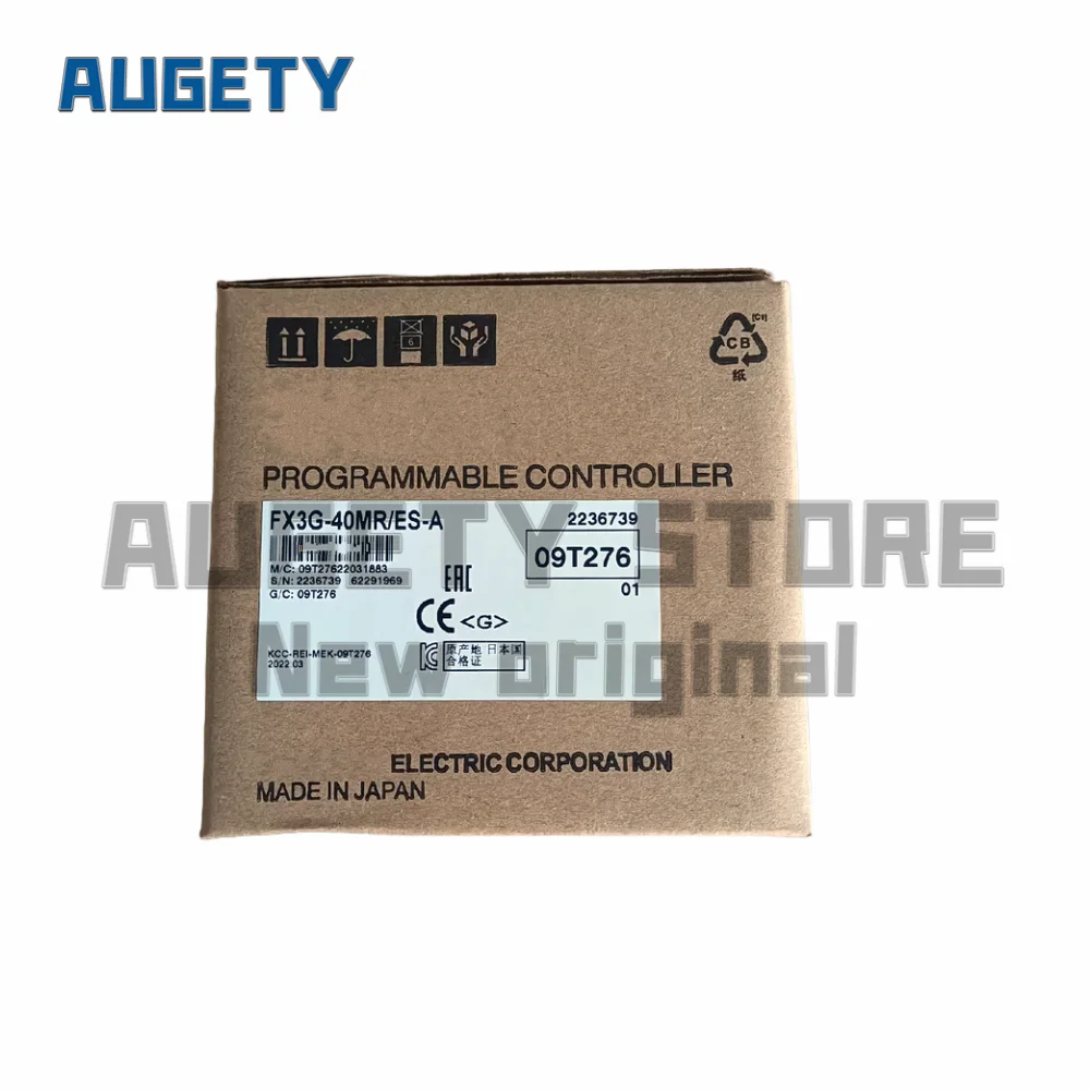 Controlador Lógico Programable (PLC) Original para Mitsubishi FX3G-14MR 14MT 24MR 24MT 40MR 40MT 60MR 60MT/ES-A FX3G-40MT/ES