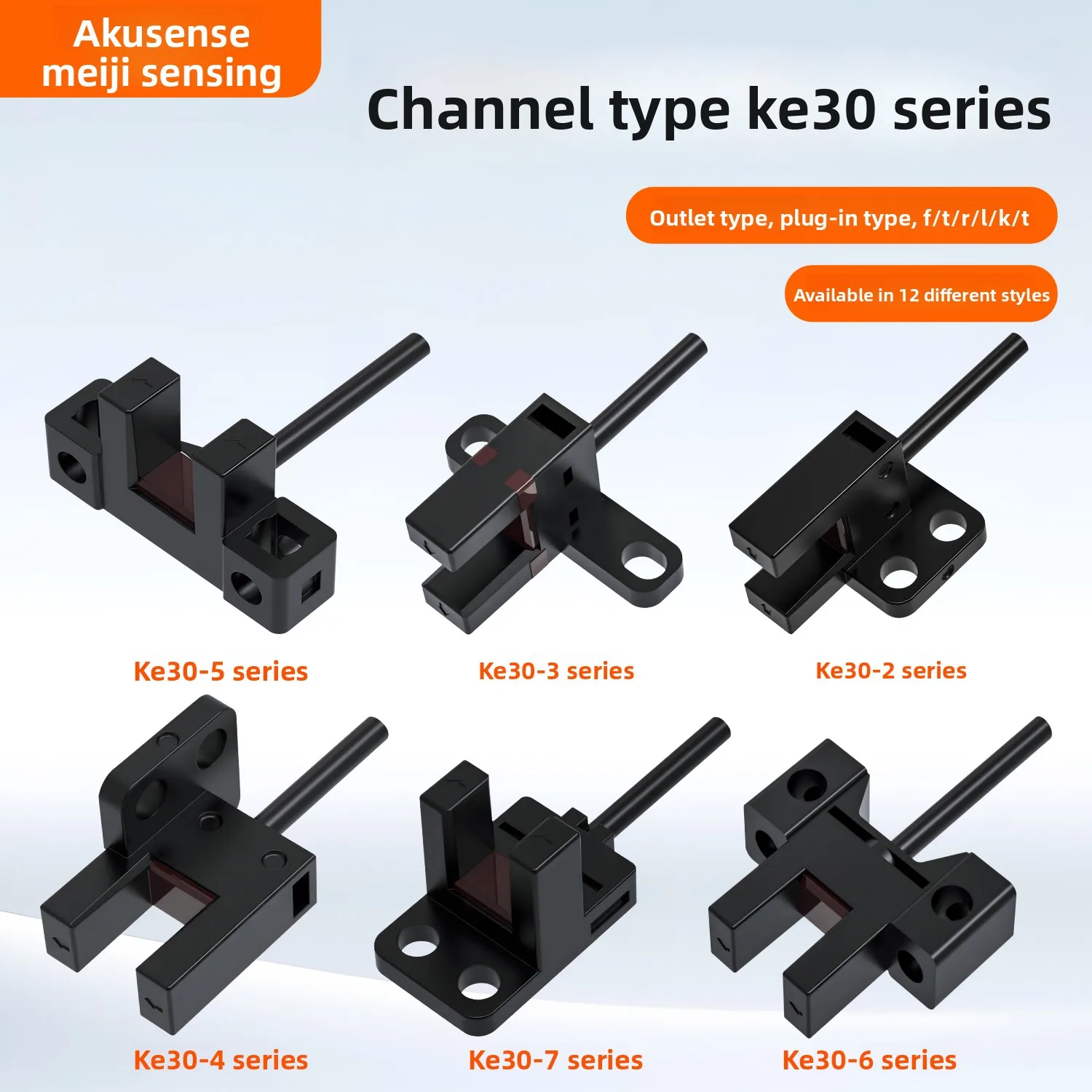 

Фотоэлектрический датчик Meijidenki Meiji Industrial Automation Origin Limit Switch Sensor Ke30-2Naw с шириной паза 6 мм