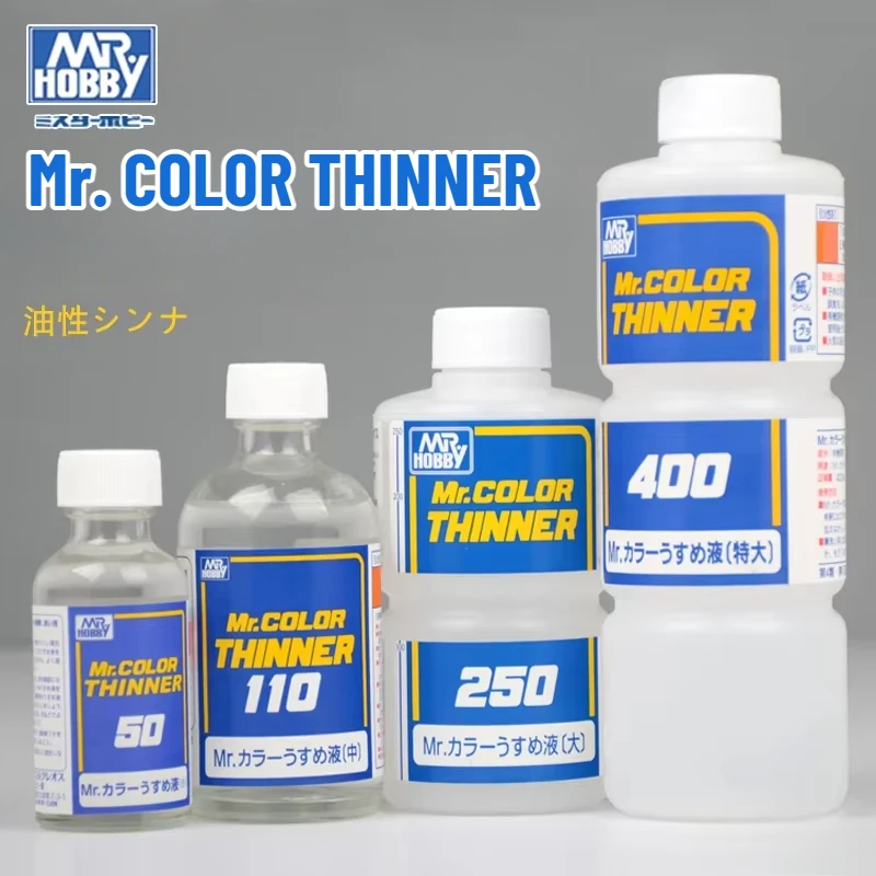 Mr.Hobby Paint Thinner  T101 102 103 104 Blue Label Painting Thinner for Model Hobby Making DIY Tools