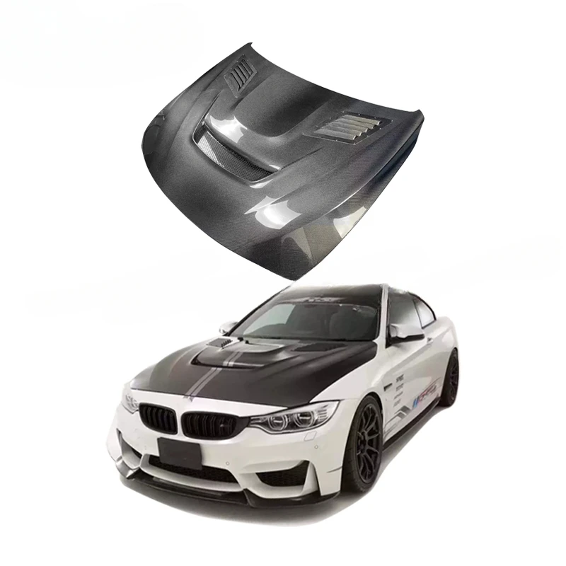 

Carbon Fiber VRS Style Hood For BMW M3 F80 M4 F82 F83 Upgrade Engine Hood Bonnet Cover Performance Kit