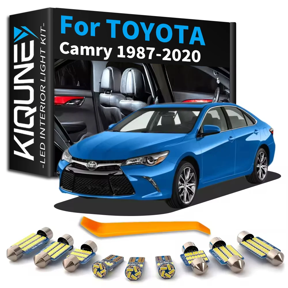 No Error LED Interior Light Kit For Toyota Camry V20 XV 10 20 30 40 50 1987- 2013 2014 2015 2016 2017 2018 2019 2020 Canbus Lamp