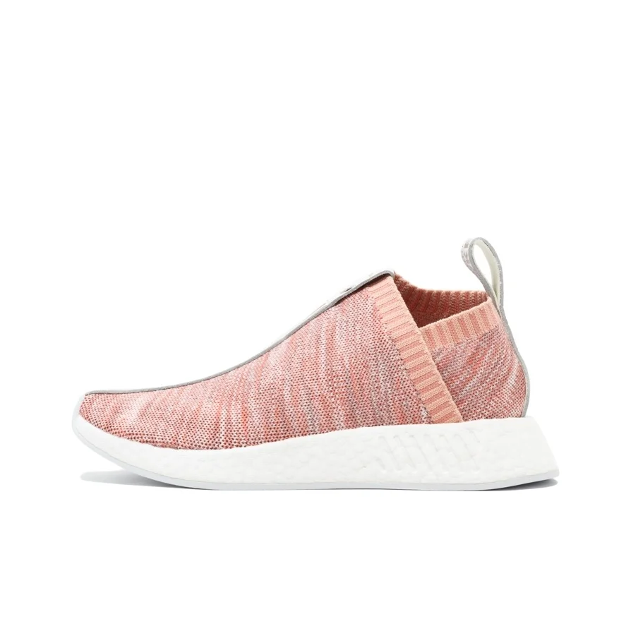 KITH X Adidas Originals NMD CS2 Casual Shoes Unisex Low Top Pink/White BY2596