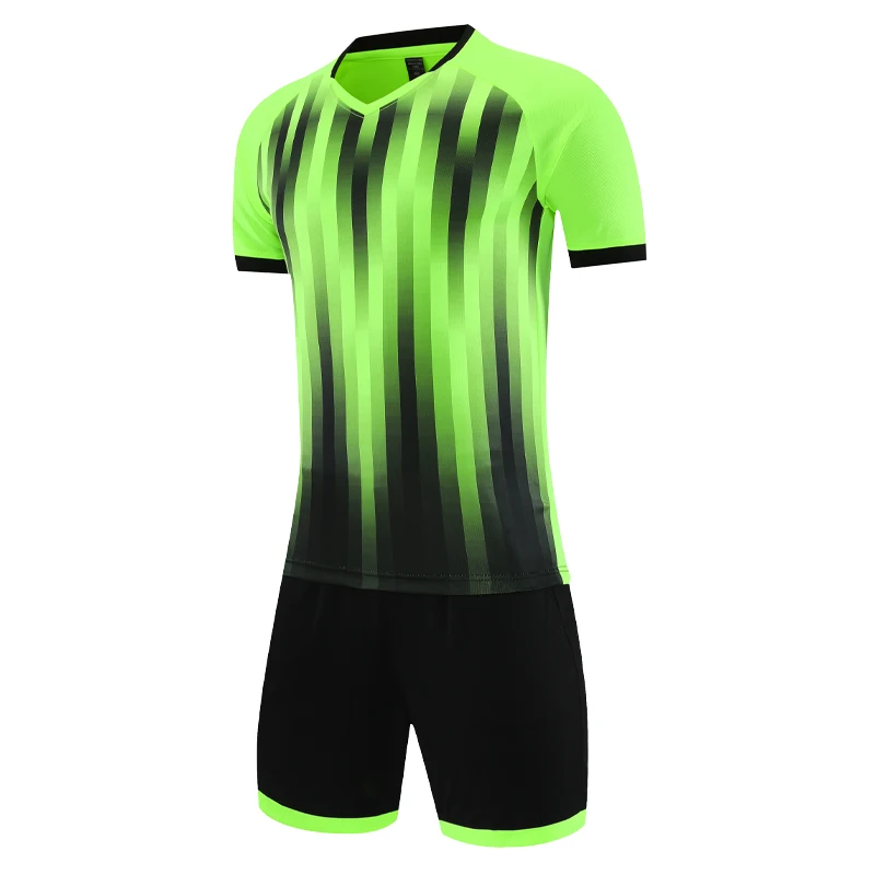 

Football Shirt Short Sets Fashion 3D Printed Diagonal Stripe Uniform Team Class Outdoor Gym Tracksuit Polyester Sport Suits