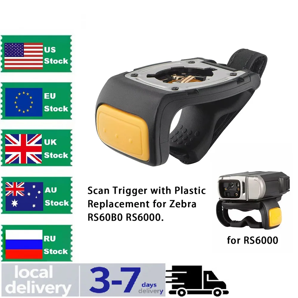 

Scan Trigger with Plastic Replacement for Zebra RS60B0 RS6000