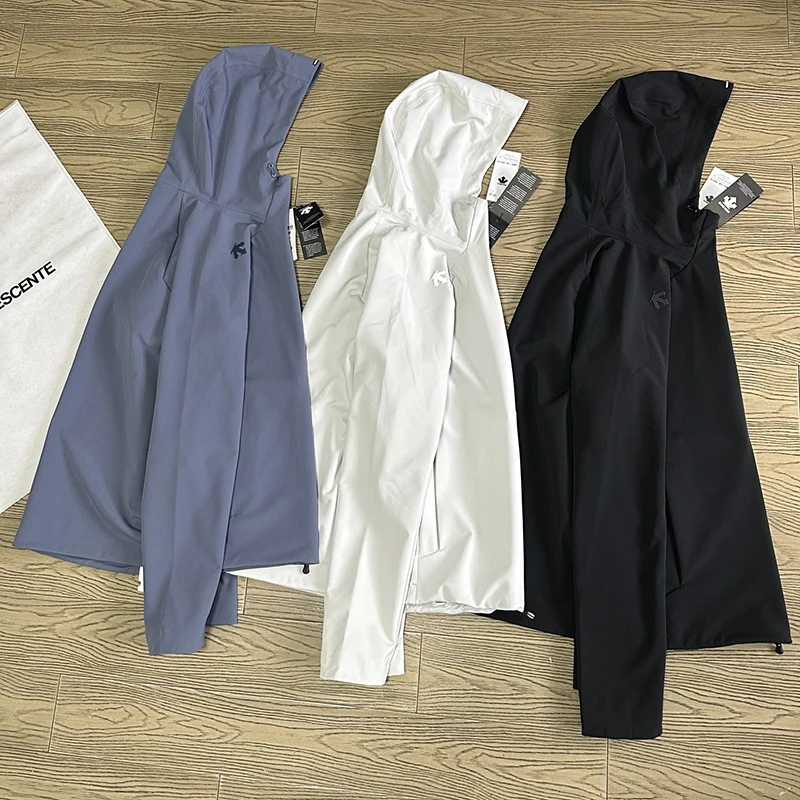 Waterproof and Breathable Men's Jacket Stand Collar Long Sleeve Jacket 2026 Autumn Fashion New Style DESCENTE