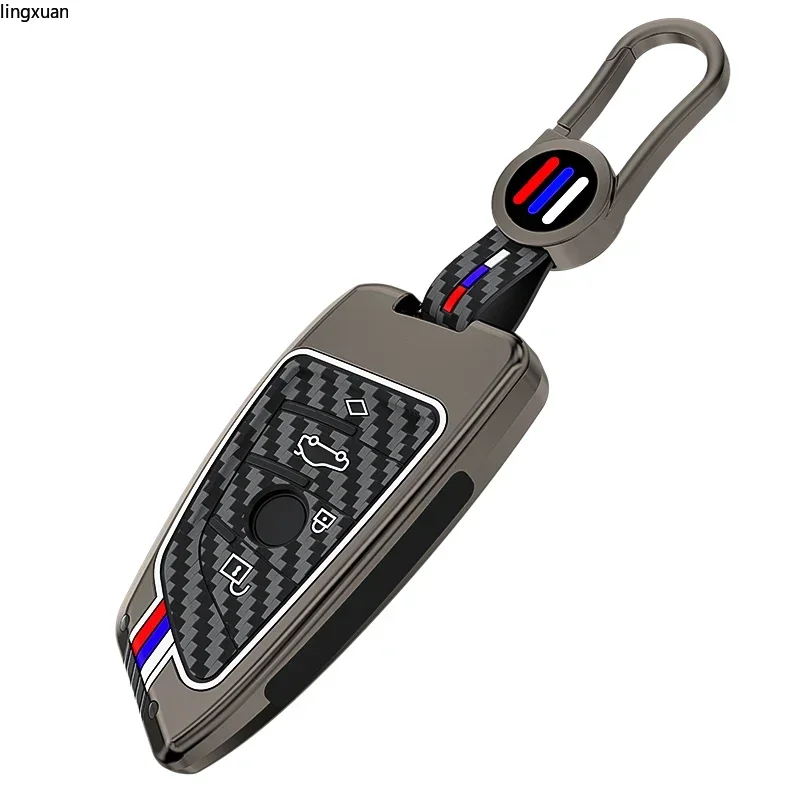 Car Key Case Cover Fob Keyring For BMW F30 F11 X3 F25 Serie 1 E39 X4 G20 X5 G05 F40 X6 F44 216 X1 G30 320i F01 F02  Car Styling view 3