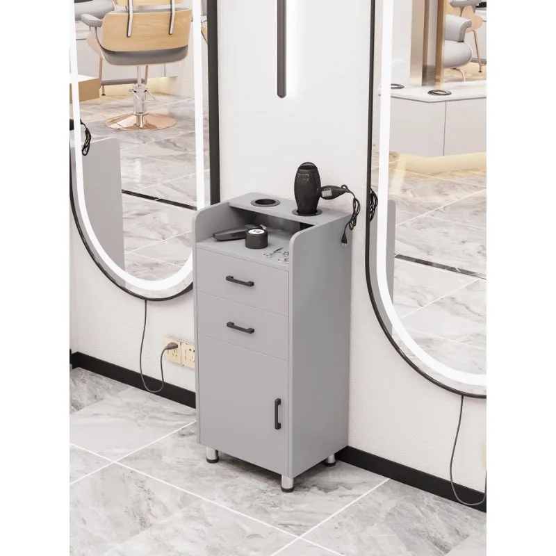 

Hairdresser tool cabinet rack hairdresser tool table hair salon special multi-function small haircut cabinet mirror cabinet