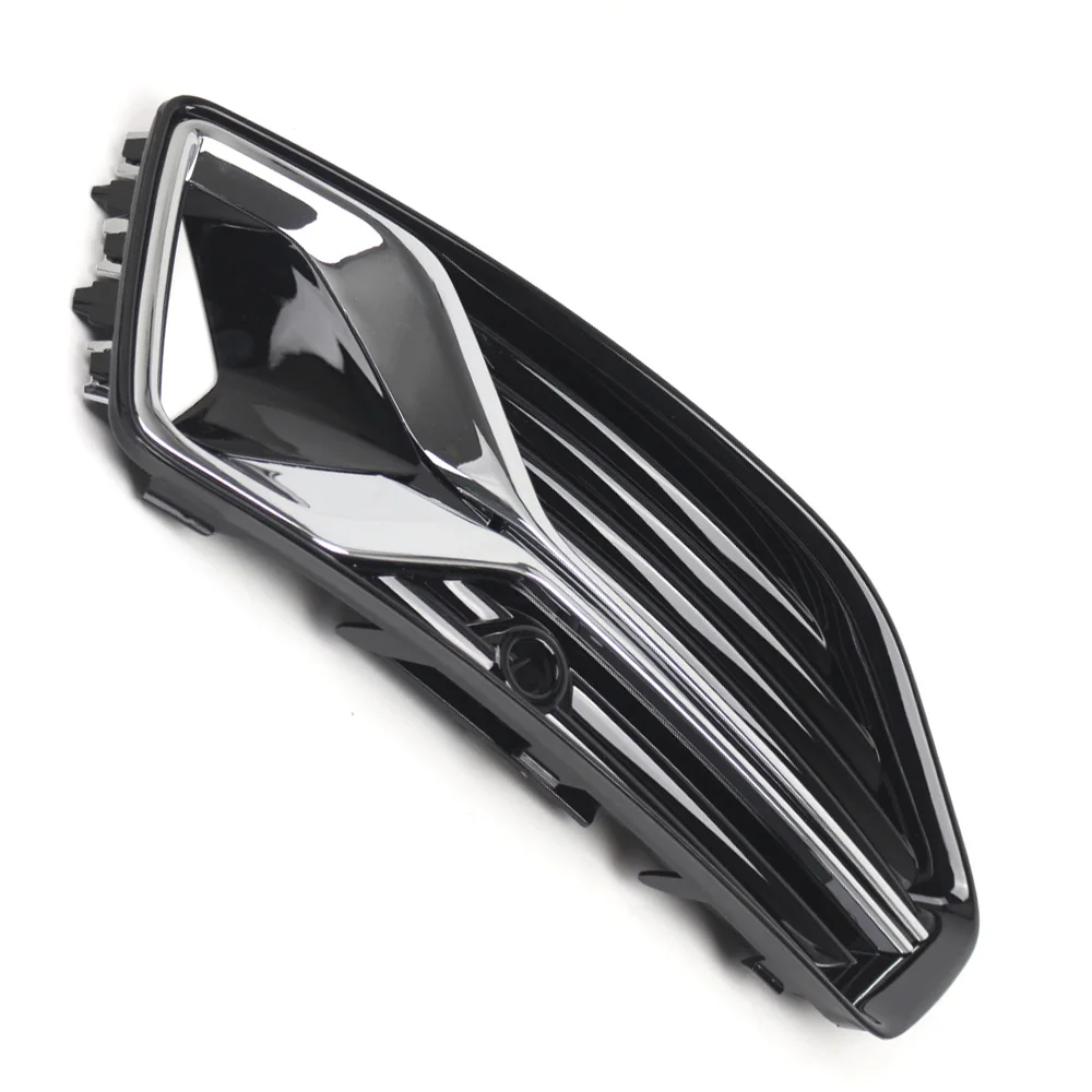 Front Left / Right Fog Light Grille Trim Vent For AUDI A6 C8 Saden 2019 2020 2021 2022 2023 4K0807647 4K0807647C 4K0807648D