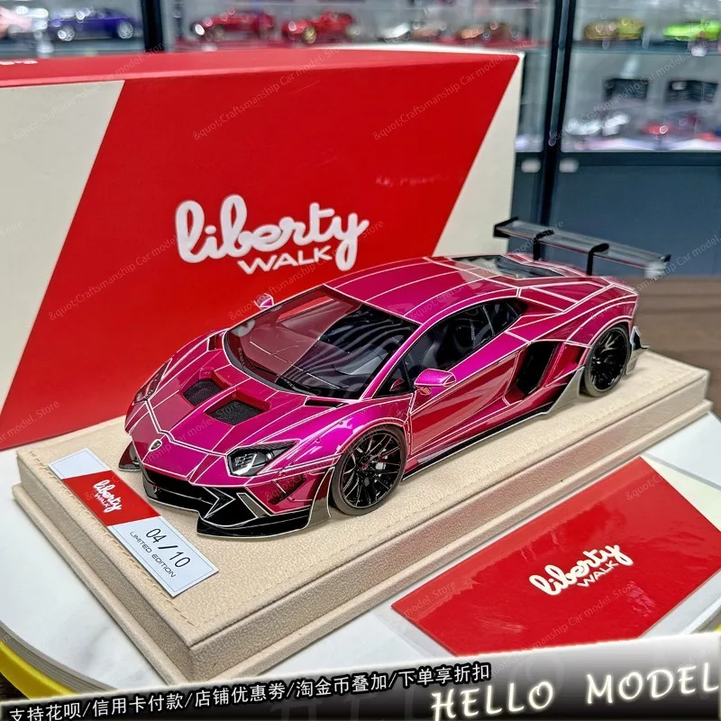 （In stock）LB Original 1:18 Lamborghini Evantado LP700-4  Resin Car Model - The ideal choice for collection and display