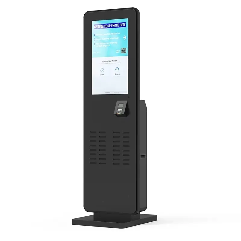 Hot Sale Public 32Slot Sharing Qi Power Bank Vending Machine Mobile Charging Station Portable Charger Rental Laptop