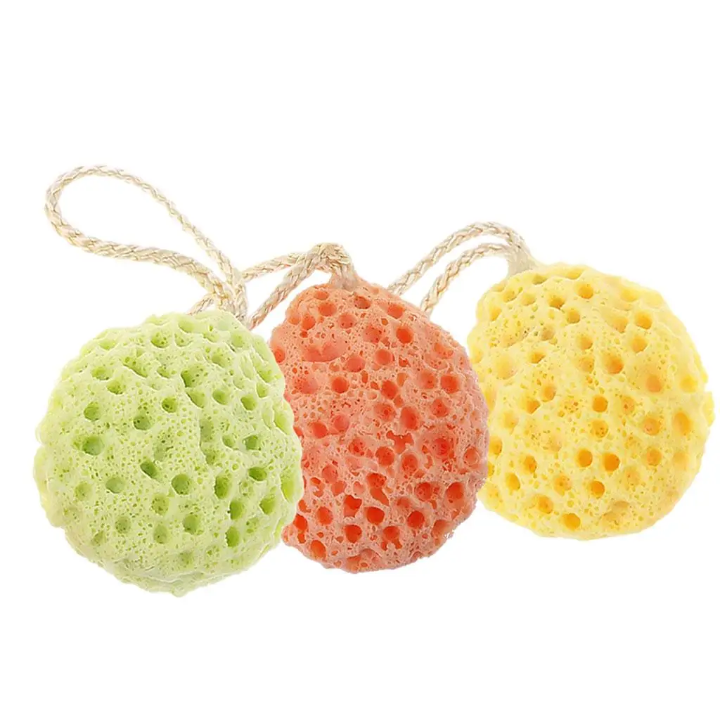 Bath Sponge Soft Foam Exfoliating Puff Scrubber for Infant Toy Bathing Accessory