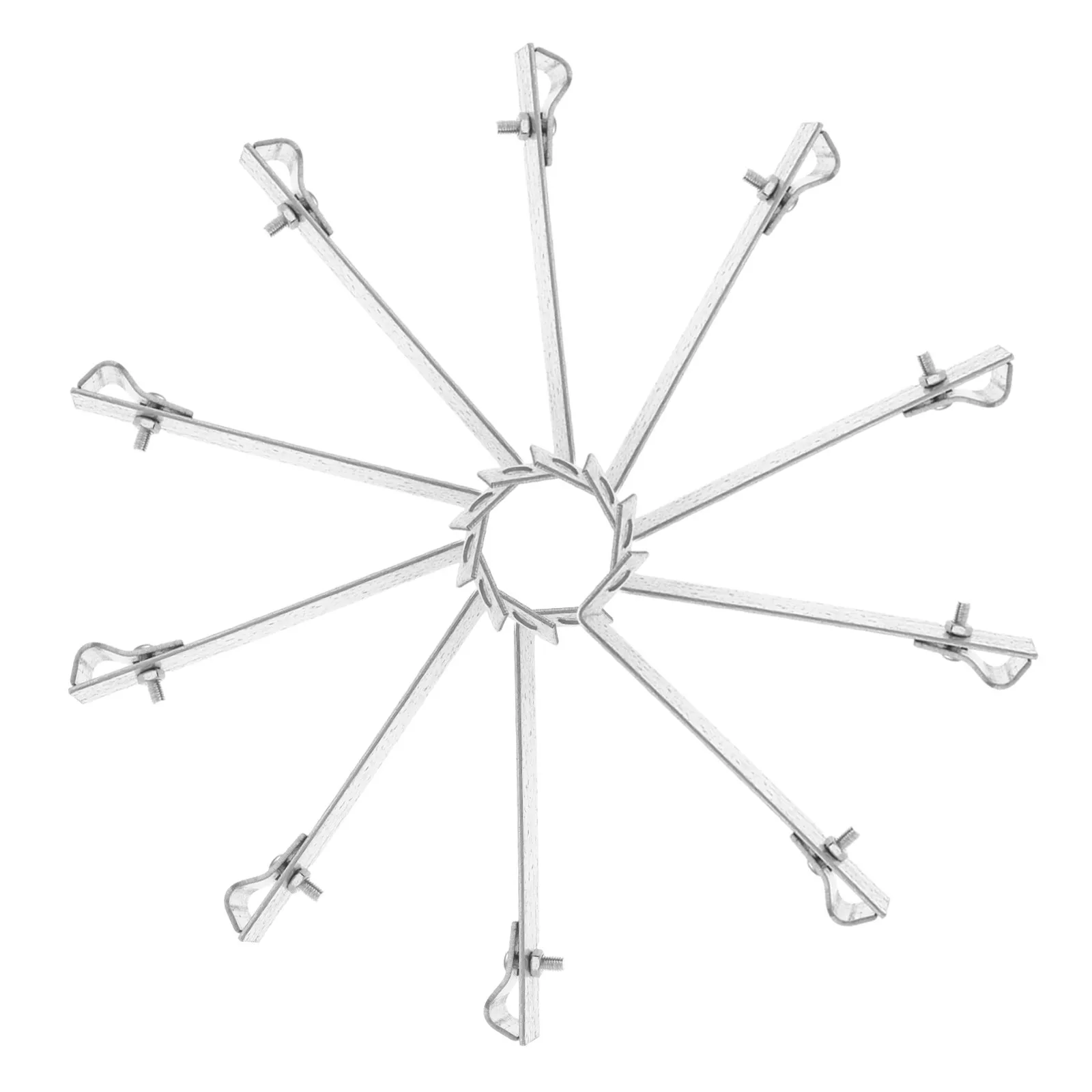 10Pcs Galvanized L-Shaped Right Angle Lightning Protection Bracket for Grounding Systems Solar Panels Chain Link Fences Wire