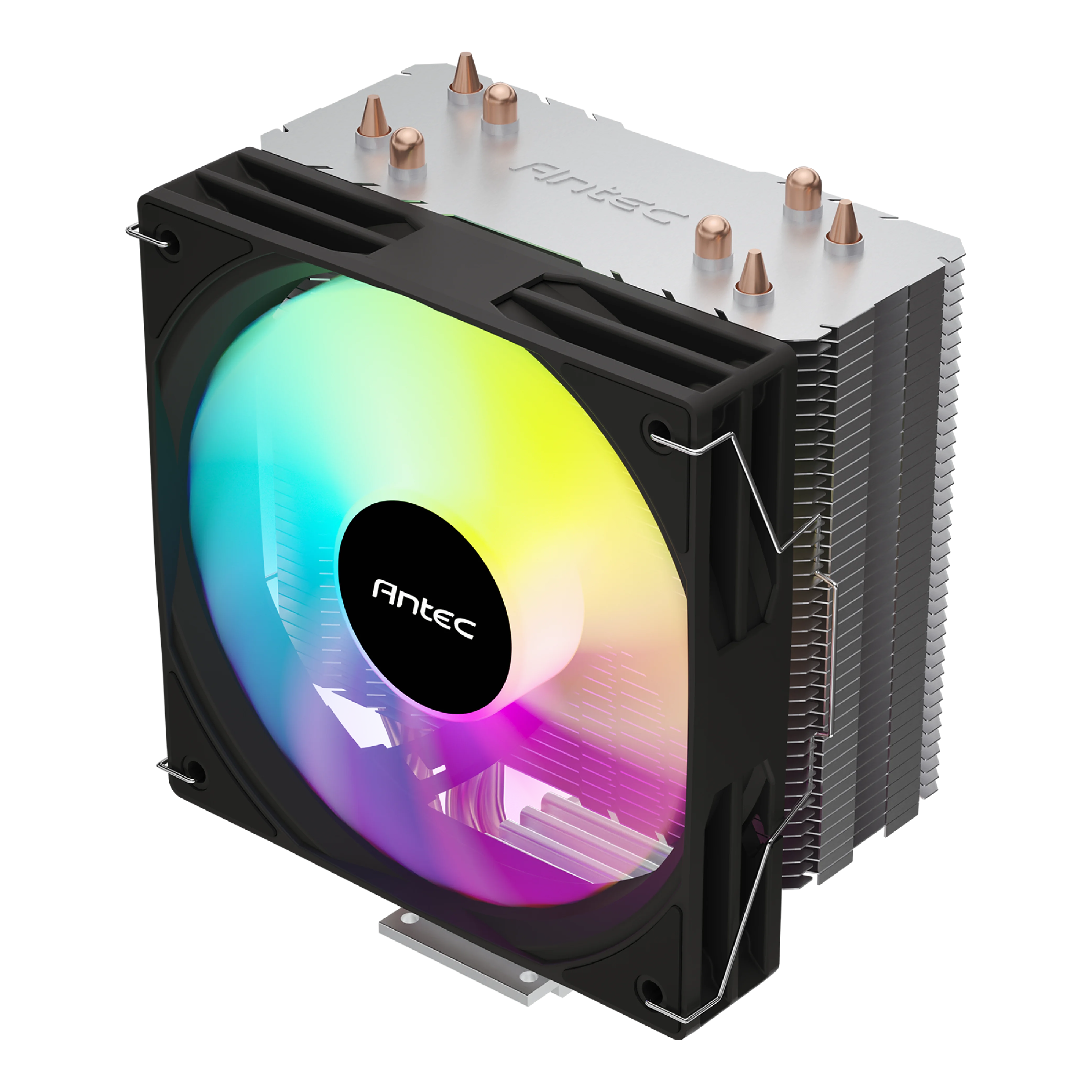 Antec CPU Air Cooler 4 Heat Pipe PC Radiator Compact Aluminum Heatsink 4PIN PWM Silent Rgb Fan Intel 775 1150 1155 1156 1366 170