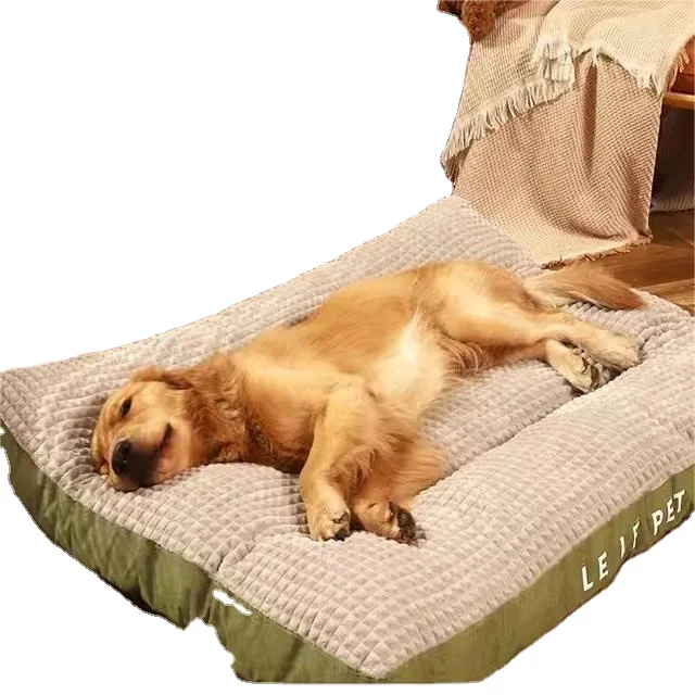 

Большой коврик для собак для зимней моющейся и съемной спальной кровати с теплыми функциями