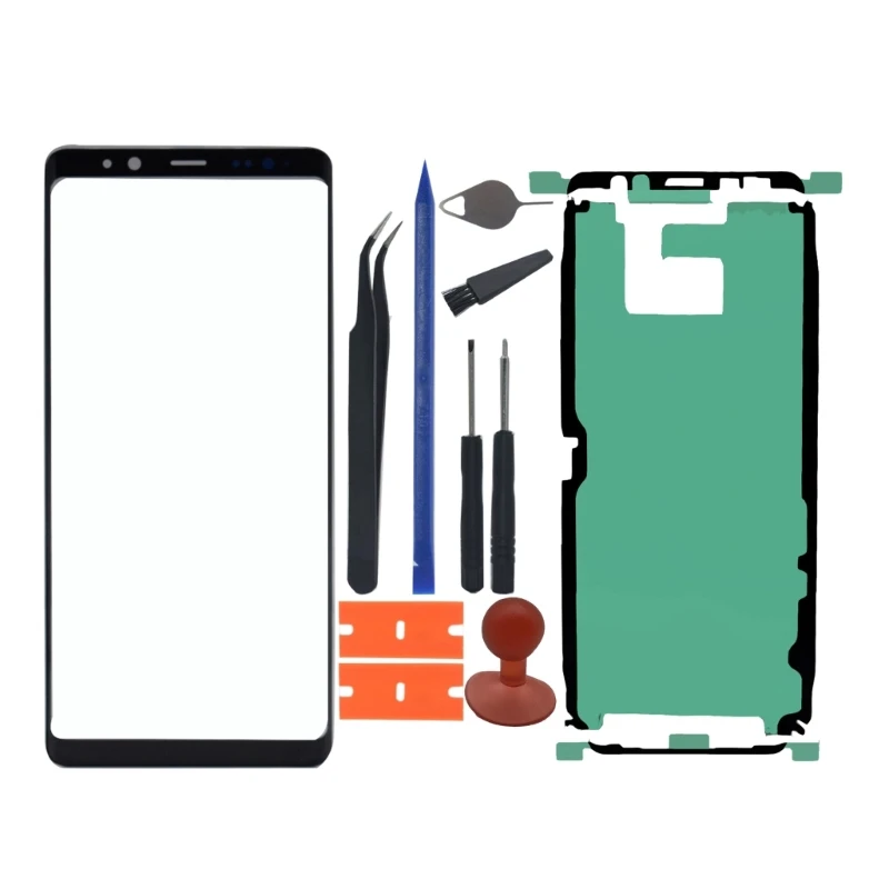 

For Note 8 Front Outer Glass Lens Screen Replacement Repair Tool Kits