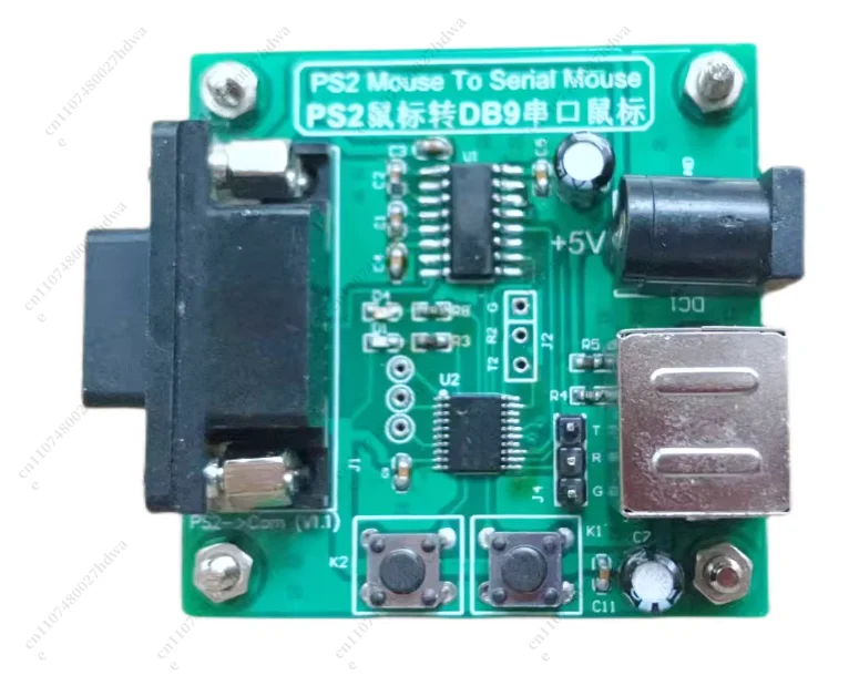 Com Port RS232 Interface Square Port Serial Port 9-pin 2D Industrial Control CNC Machine Tool Mouse PS2 Conversion