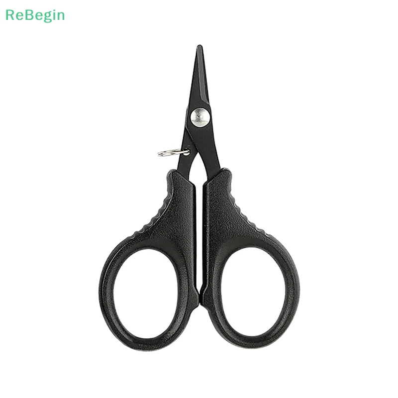 Titanium Coating Stainless Steel Fishing Scissor Plier Cut Braid Line Cutter Plies Carp Fishing Accessories Tools