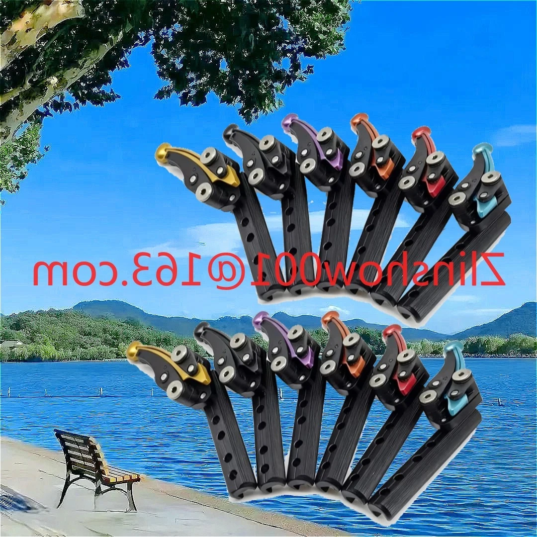 Quick disassembly, scissor style wheelchair brake, lightweight sports wheelchair brake, aluminum alloy material