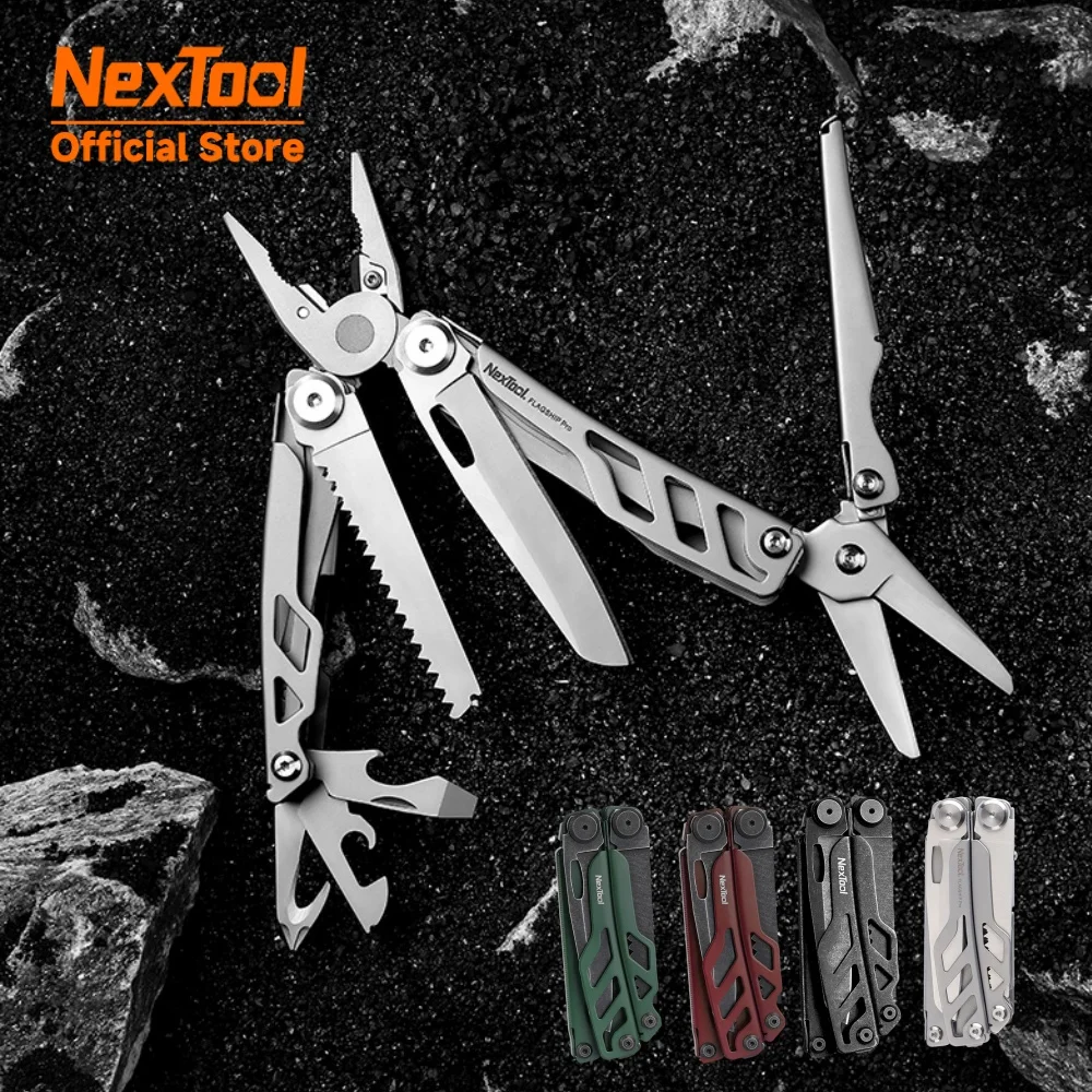 NexTool 16 In 1 Flagship Pro Multitool Folding Pliers Scissors Multi Function Tool Outdoor Camping Survival Knife EDC Equipment