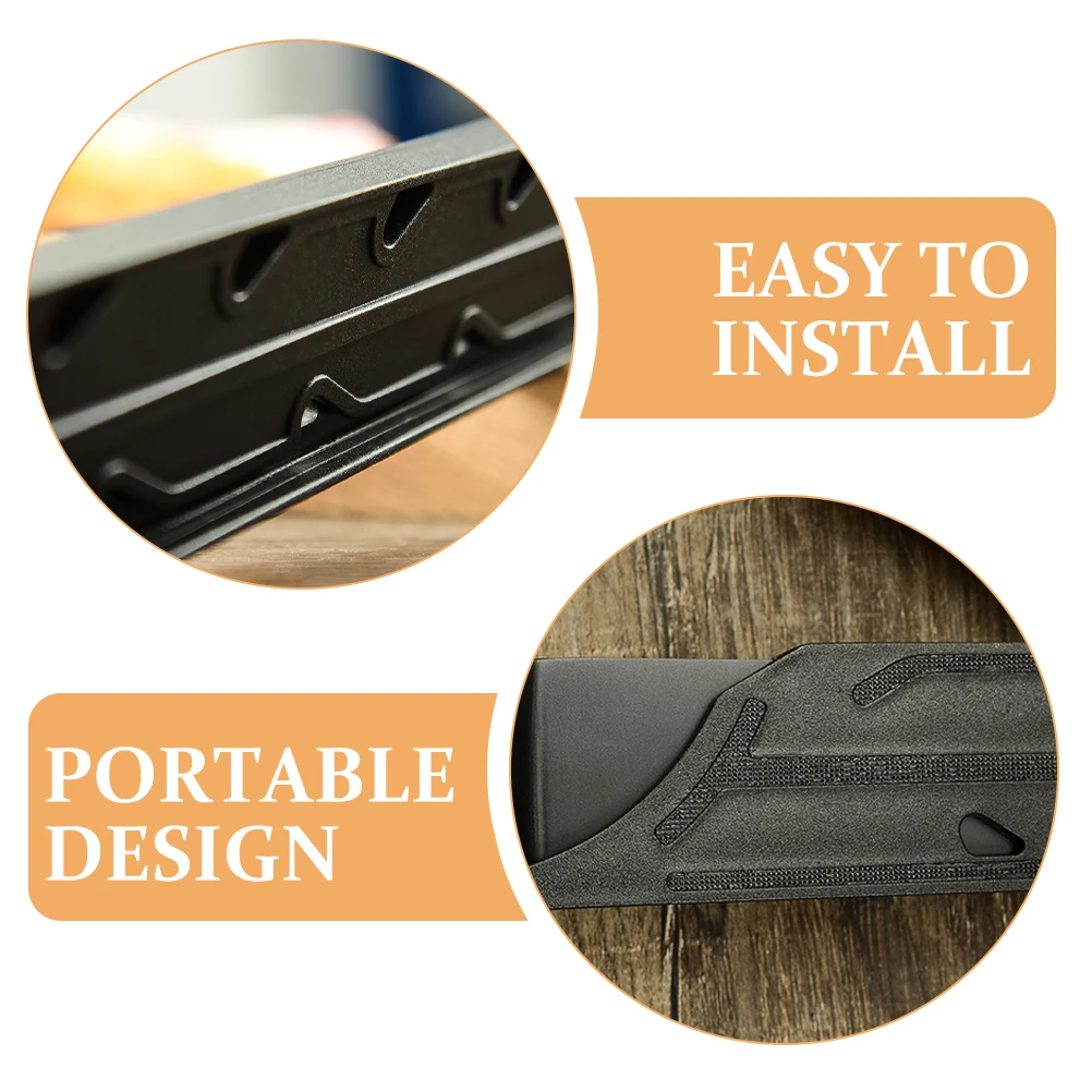 

2Pcs Safety Knife Cover for 8-10Inch Blades Portable Kitchen Guard Protective Sheath PP Material