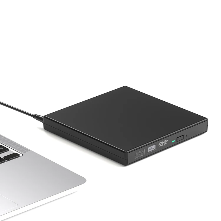 hit productUSB 2.0 External Optical Drive Mobile DVD Burner with Tray Type and 2 MB Cache for Laptop CD VCD