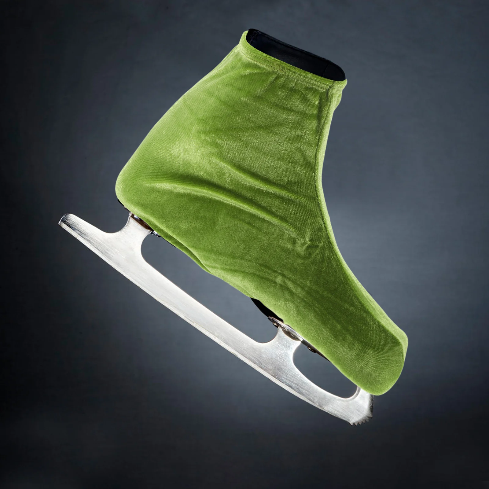 

Elastic Skate Boot Covers Green Size S Moisture Absorbing Durable Fabric Ice Skate Shoe Protector For Hockey Skates Figure
