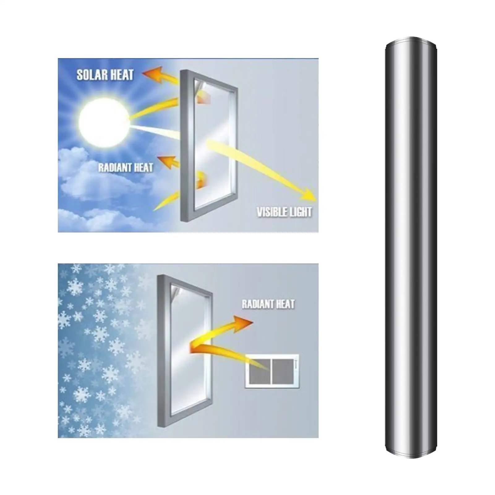 Self Adhesive Window Film Privacy Light Blocking UV Protection Darken Window Sticker Vinyl Tint Glass Door Blackout Film